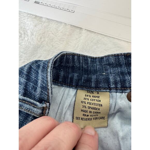 Celebrity Pink Bootcut Jeans – Size 3 – Rhinestone Pocket Low Rise - Picture 7 of 8